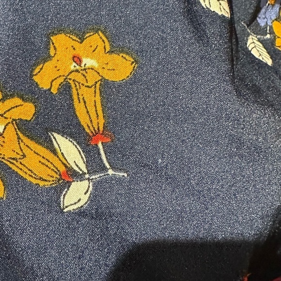 - Butterfly floral mixed print navy multicoloured dress size 14 new newlook - Picture 10 of 11